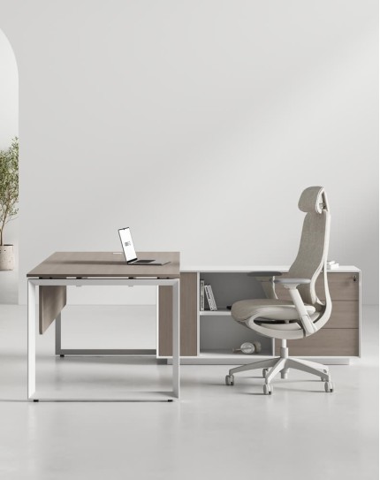 Ace Pro Series With Side Cabinet L Shape Executive Desk