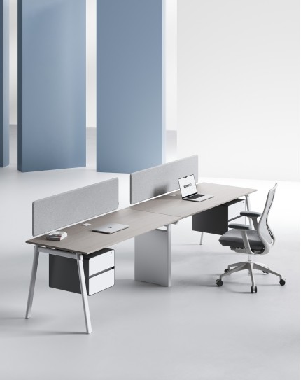 Ace Series Cluster Of 2x Face To Face Workstation