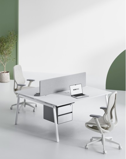 Ace Series Cluster Of 4 Face To Face Workstation