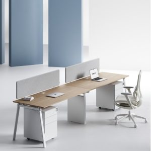 Ace Series T-Shape Cluster Of 2x Workstation