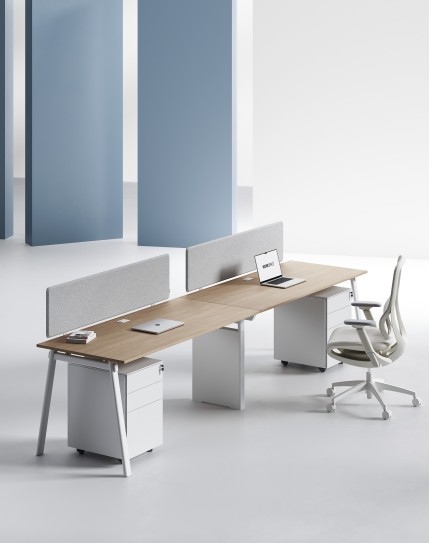 Ace Series T-Shape Cluster Of 2x Workstation
